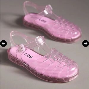 Bibi Lou pink jelly sandal